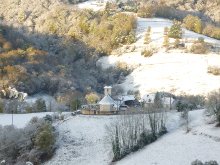 Les gîtes en hiver sous la neige...