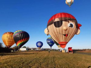 Vol en mongolfière