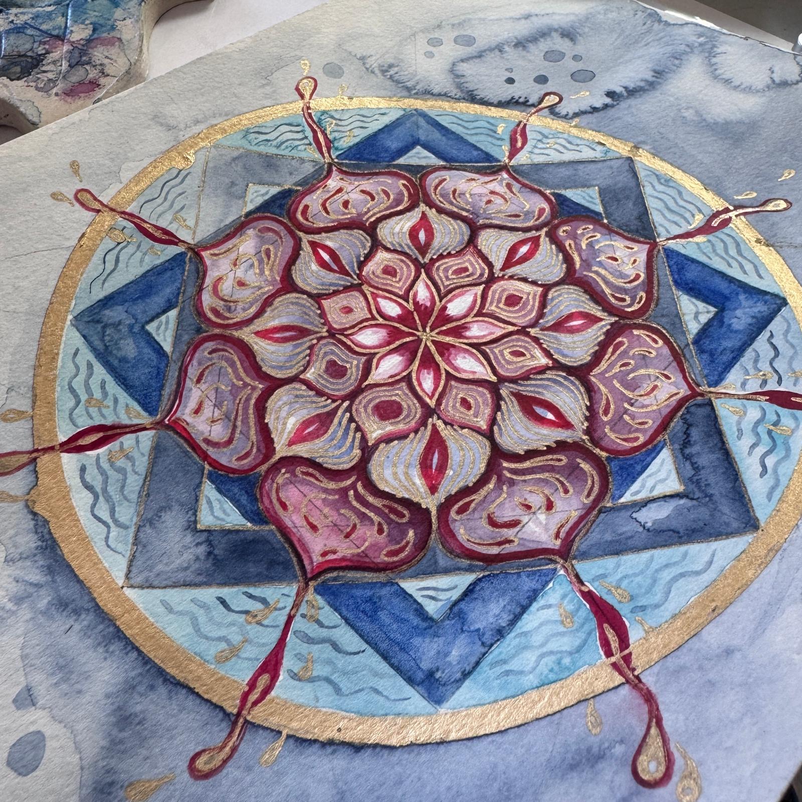 Atelier d’aquarelle et de création intuitive