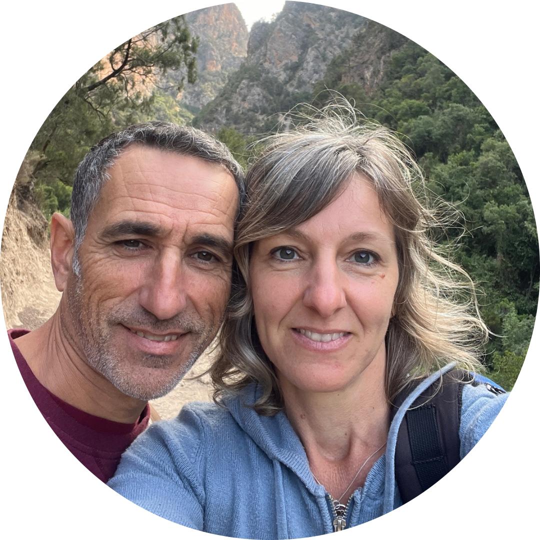 Maria Friese et Éric Vergniaud aux Granges de la Hulotte dans les Hautes-Pyrénées