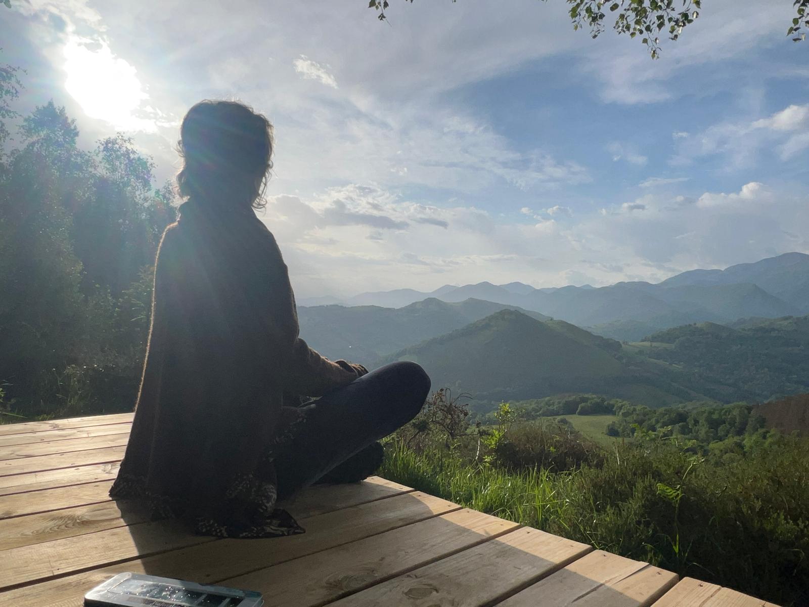 Achtsamkeitsmeditation in den Granges de la Hulotte